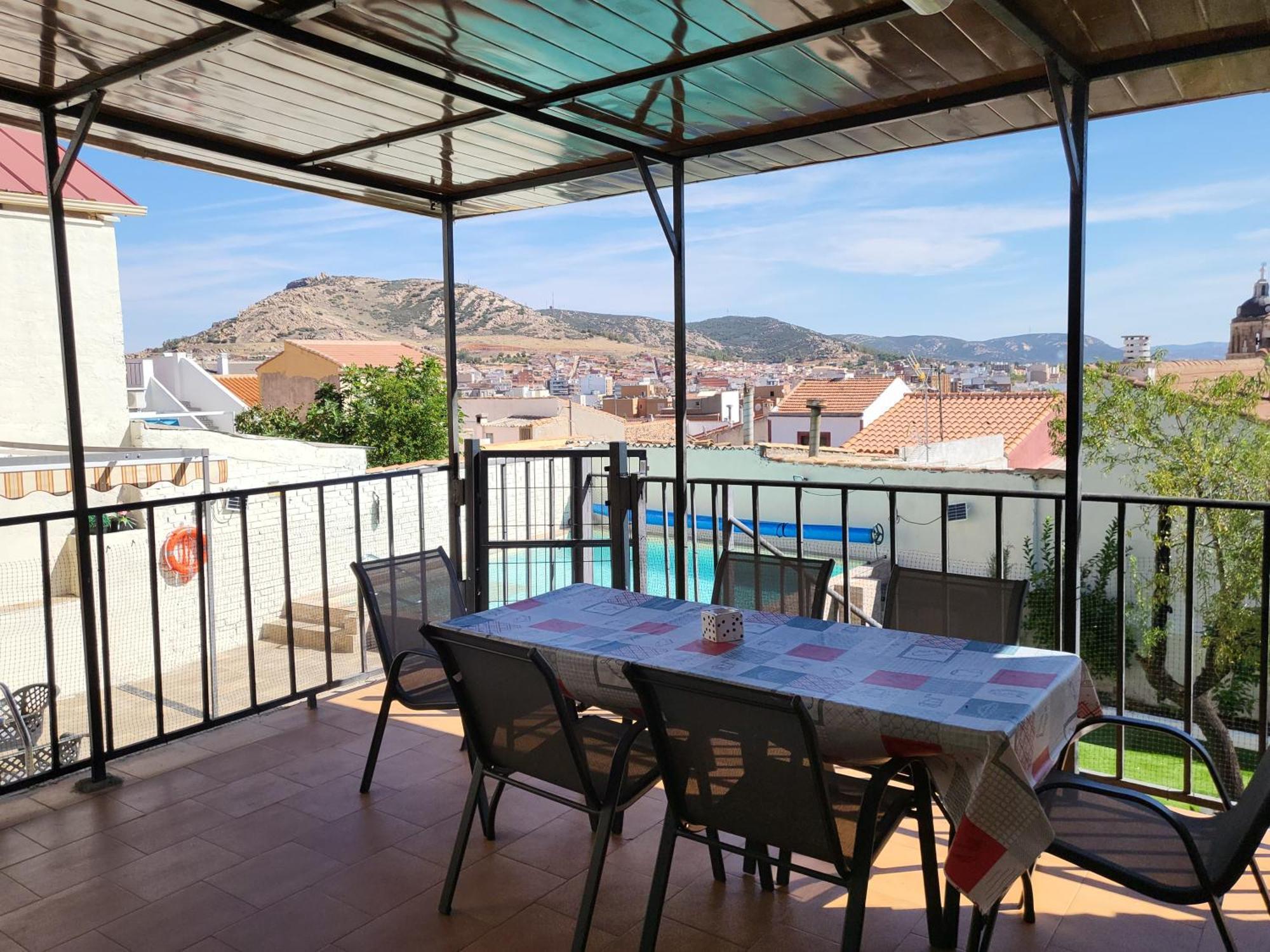 Casa Oasis Puertollano, Una Casa Rural En Puertollano, Agradable, Con Piscina En Zona Tranquila Zewnętrze zdjęcie