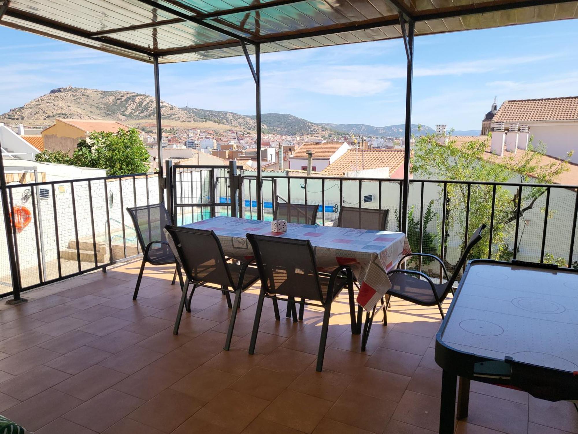 Casa Oasis Puertollano, Una Casa Rural En Puertollano, Agradable, Con Piscina En Zona Tranquila Zewnętrze zdjęcie